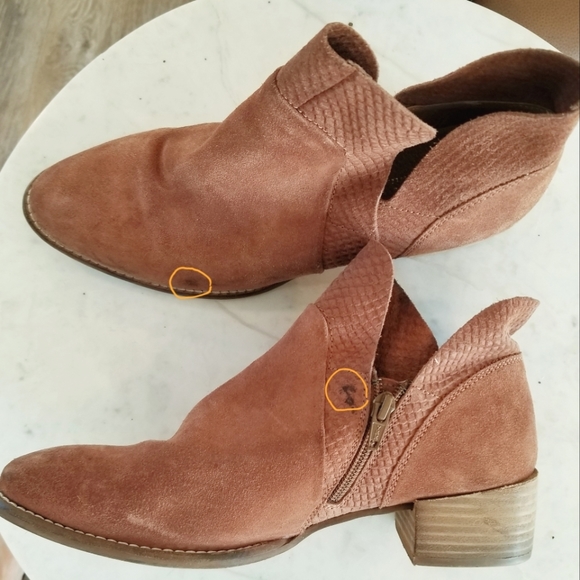 Seychelles Score Cognac Leather Boots Booties Boho Coastal Cowgirl Western - Picture 15 of 15